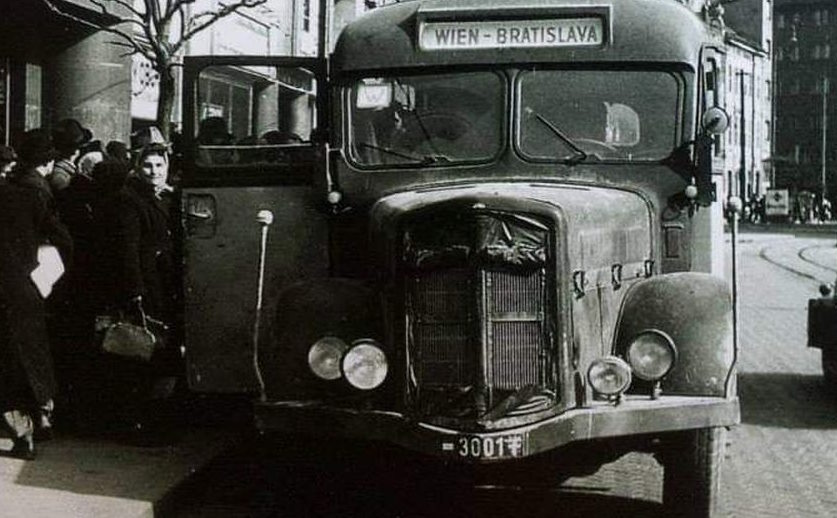 Kennzeichen in Bratislava in den Jahren 1932-1945