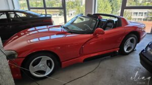 double red cars museum